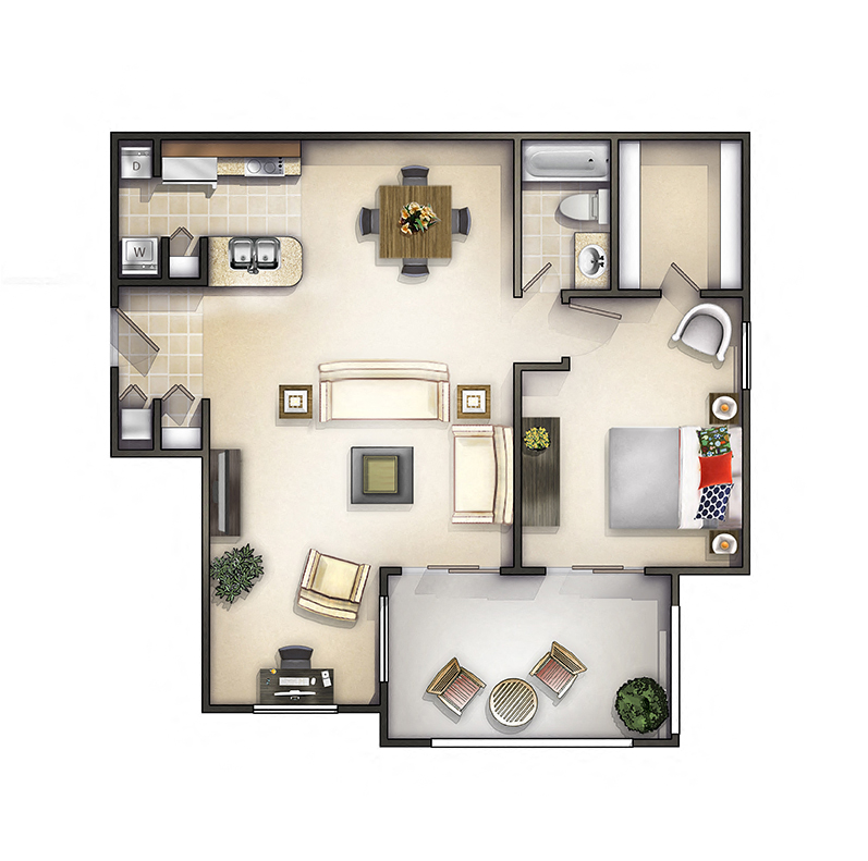 2110 Arbour Walk Circle 1-2 Beds Condo for Rent - Photo Gallery 17